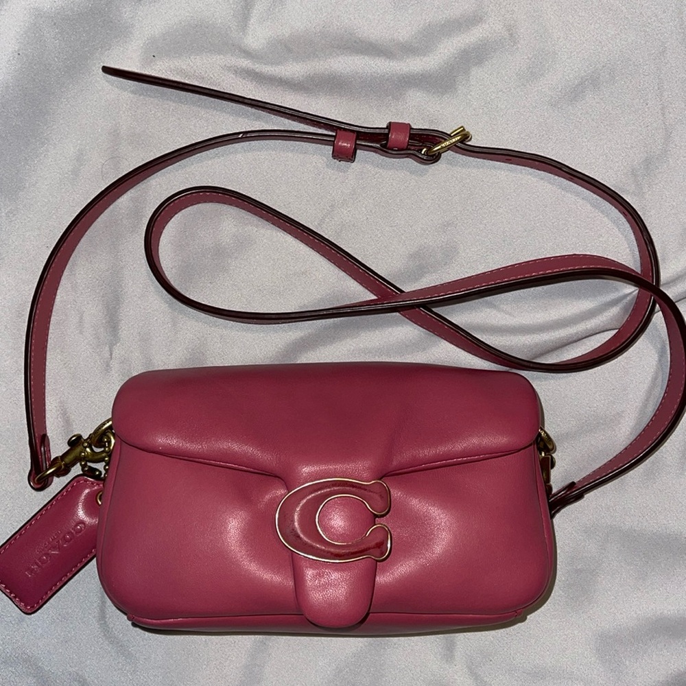 Coach Pink Tabby Pillow Purse